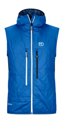 Bodywarmer Ortovox Men Swisswool Piz Boe Vest Blue Note
