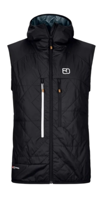 Bodywarmer Ortovox Men Swisswool Piz Boe Vest Black Raven