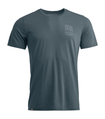 T-Shirt Ortovox 150 Cool Mtn Mission TS Herren Dark Arctic Grey