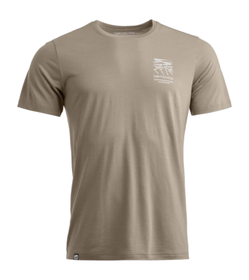 T-Shirt Ortovox Femme 150 Cool Mtn Mission TS Grey Sand