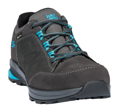 Wandelschoen Hanwag Women Torsby Low SF Extra Lady GTX Asphalt Ocean