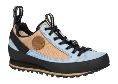 Wandelschoen Hanwag Women Rotpunkt Low Lady LL Cloudy Blue Light Beige