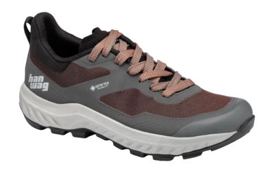 Chaussures de Randonnée Hanwag Femme Kaduro Light Lady GTX Prune Noir
