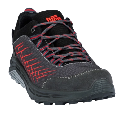 Wandelschoen Hanwag Men Coastridge Low ES Asphalt Red