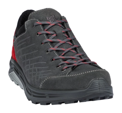 Wandelschoen Hanwag Men Coastrock Low ES Asphalt Red