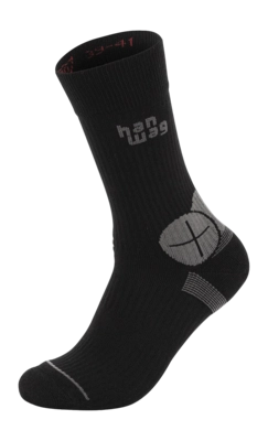 Wandelsok Hanwag Unisex Bunion Socke Black Anthracite - Schoenmaat 39