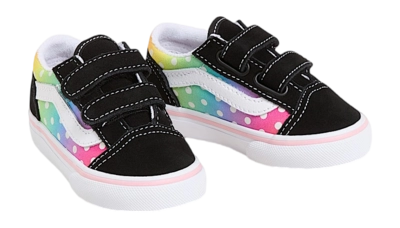 Vans Toddler Old Skool V Black Multi 2