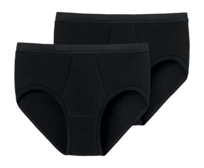 Caleçon Schiesser Men 005136 Original FR Black (Lot de 2)