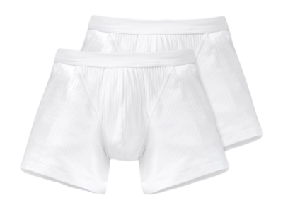 Boxershort Schiesser Men 103399 Authentic White (2-Pack)