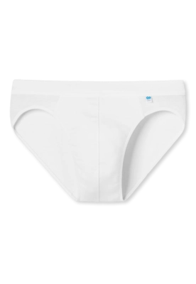 Onderbroek Schiesser Men 145134 Long Life Rib White
