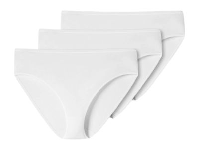 Sous-Vêtement Schiesser Women 145425 Cotton Essentiels White (Lot de 3)
