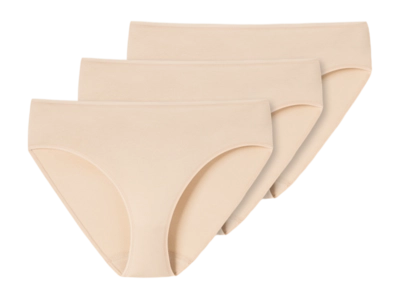 Sous-Vêtement Schiesser Women 145425 Cotton Essentiels Sand (Lot de 3)