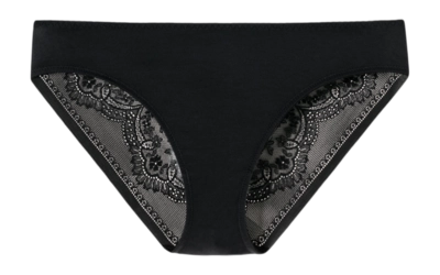 Culotte Schiesser Women 161919 Invisible Lace Black