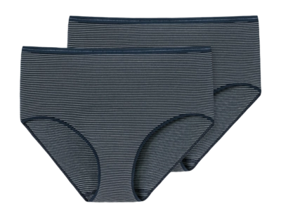 Culotte Schiesser Women 162893 Modal Essentials Night Blue (Lot de 2)