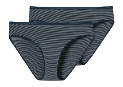 Culotte Schiesser Women 162894 Modal Essentials Night Blue (Lot de 2)