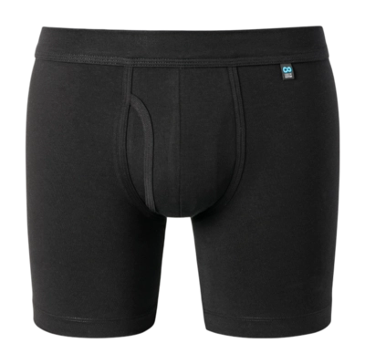 Boxer Schiesser Homme 172472 Long Life Rib Black