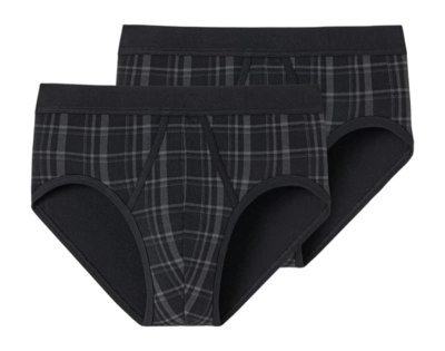 Onderbroek Schiesser Men 172691 Classic Daywear Black (2-Pack)