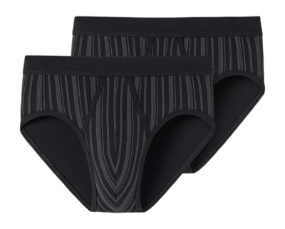 Onderbroek Schiesser Men 172692 Classic Daywear Black (2-Pack)