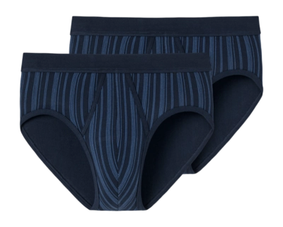 Onderbroek Schiesser Men 172692 Classic Daywear Dark Blue (2-Pack)