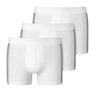 Boxer Schiesser Homme 173816 95/5 Stretch White (Lot de 3)