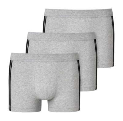 Boxershort Schiesser Men 173816 95/5 Stretch Grey Melange (3-Pack)