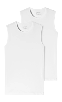 Tanktop Schiesser Men 173980 95/5 White (2-Pack)