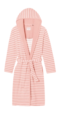 Badjas Schiesser Women 181535 Feather Terry Rosé