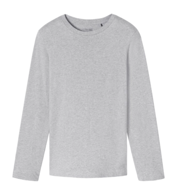 Pyjamashirt Schiesser 182180 Mix+Relax Herren Grey Melange