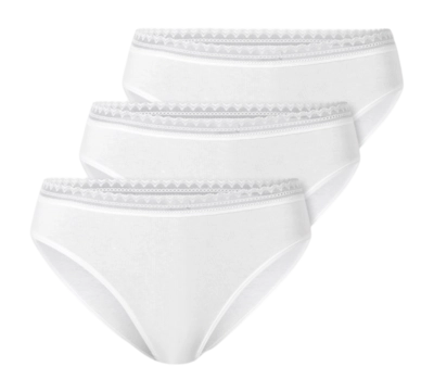 Ondergoed Schiesser Women 182908 Modern Multipacks White (3-Pack)