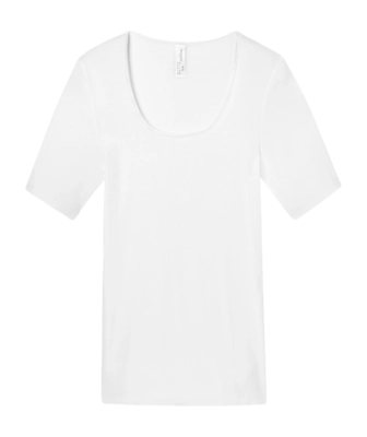 T-shirt Schiesser Femme 200764 Luxury White