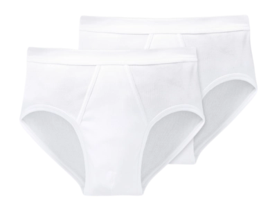 Onderbroek Schiesser Men 205177 Essentials DR White (2-Pack)