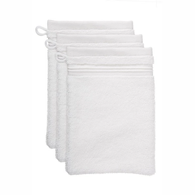 Washandje Beddinghouse Sheer White (Set van 3)