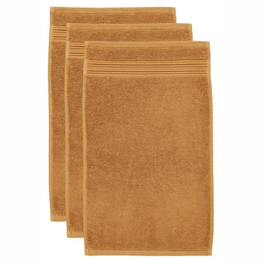 Serviettes Invité Beddinghouse Sheer Ocre (Lot de 3)