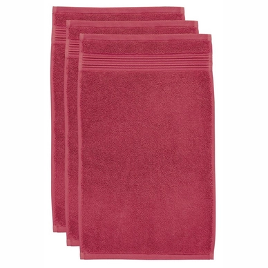 Gastendoek Beddinghouse Sheer Red (Set van 3)