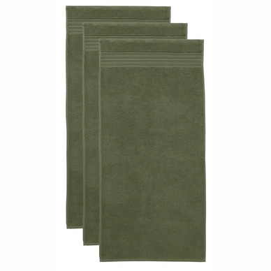 Serviette Main Beddinghouse Sheer Olive Green 50 x 100 (Set de 3)