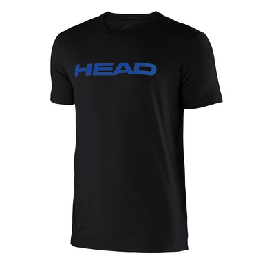 T-Shirt de Tennis HEAD Transition Ivan Junior T-Shirt Black Blue