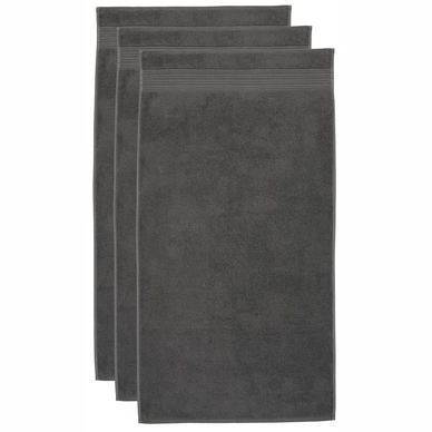 Serviette de Toilette Beddinghouse Sheer Anthracite 60 x 110 (Set de 3)