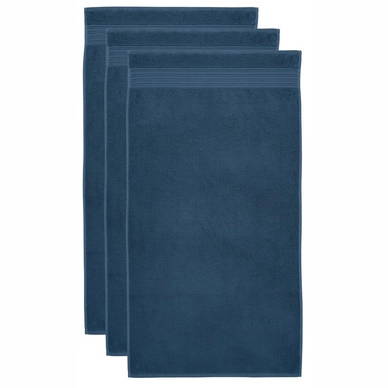 Handtuch Beddinghouse Sheer Dark Blue 60 x 110 (3er Set)