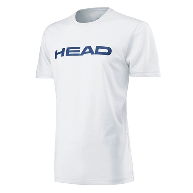 T-Shirt de Tennis HEAD Transition Ivan Junior White Navy