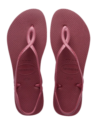 Sandales Havaianas Femme Luna Amarante