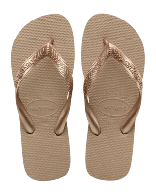 Slipper Havaianas Kids Top Tiras Rose Gold