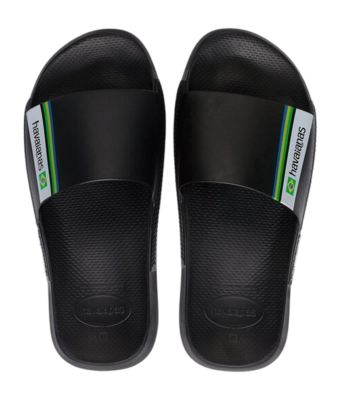 Slipper Havaianas Kids Slide Brasil Black