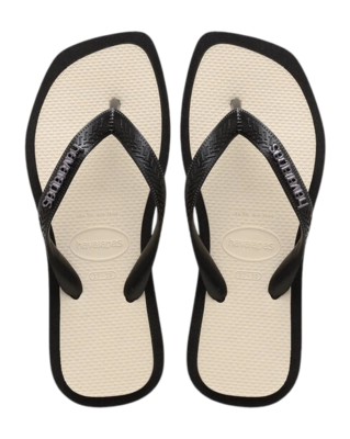 Slipper Havaianas Women Top Square Fusion Black