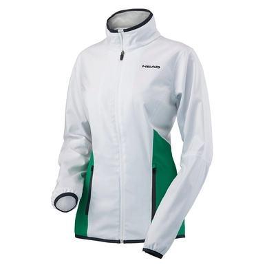 Veste de Tennis HEAD Club Woven Jacket Girls White