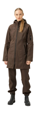 Regenjas Ilse Jacobsen Women RAIN37 Chocolate Brown