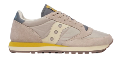 Baskets Saucony Unisexe Jazz Original Beige/Yellow