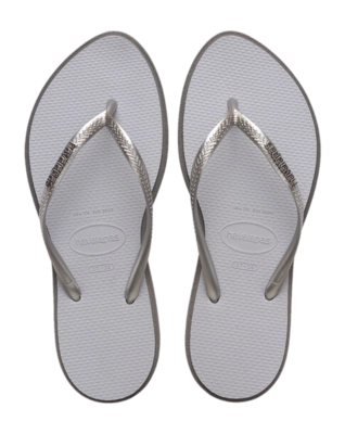 Slipper Havaianas Women Slim Point Steel Grey