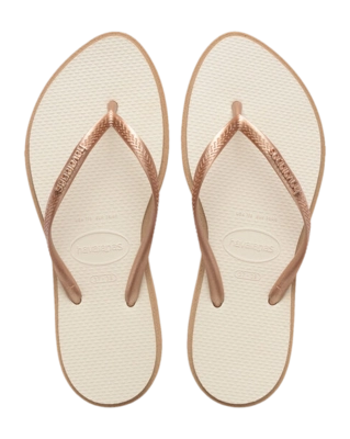 Slipper Havaianas Women Slim Point Rose Gold/Beige