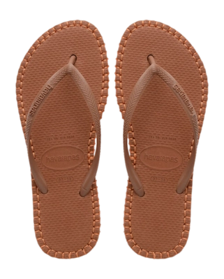 Slipper Havaianas Women Slim Flatform Loop Rust