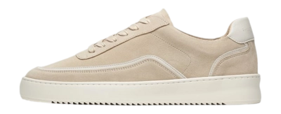 Sneaker Filling Pieces Mondo Stack Suede Herren Beige